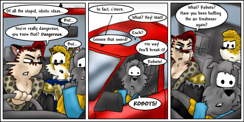 isegrim sees robots
