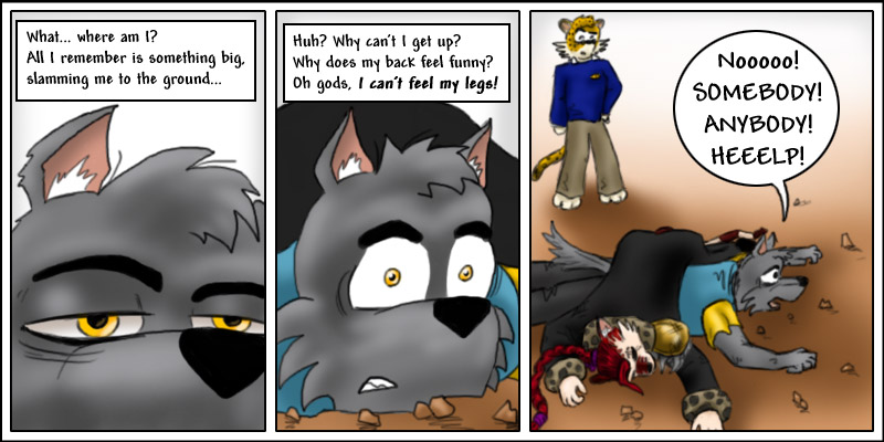 isegrim cant feel his legs