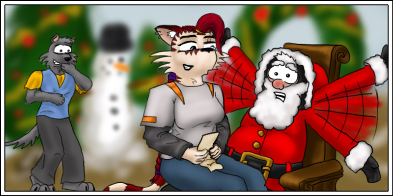 escher is too heavy for santa