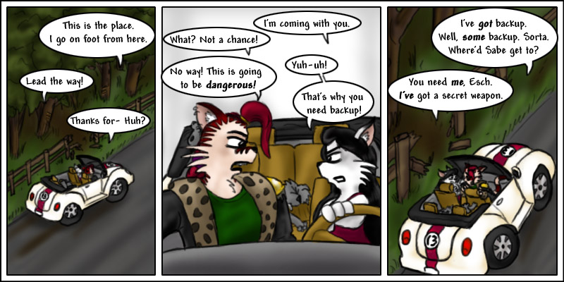 escher and mara argue