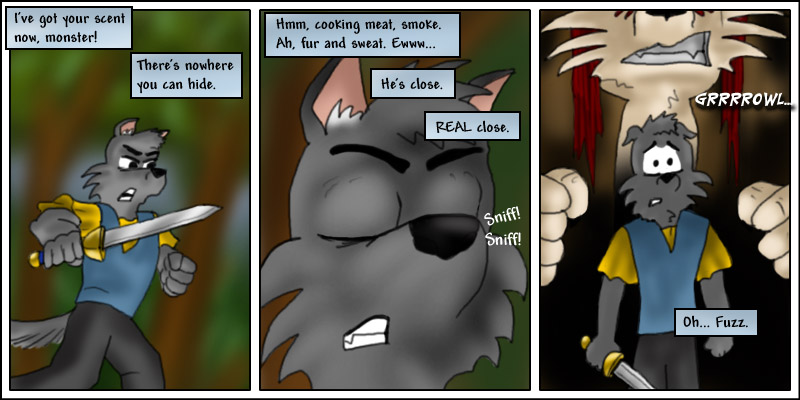 isegrim can smell trouble