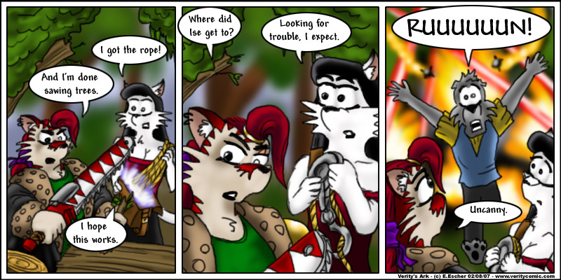 isegrim attracts trouble