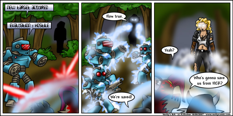 doomshield kills the robots