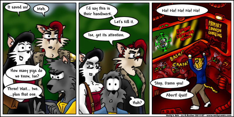 time to wreck the giant pig