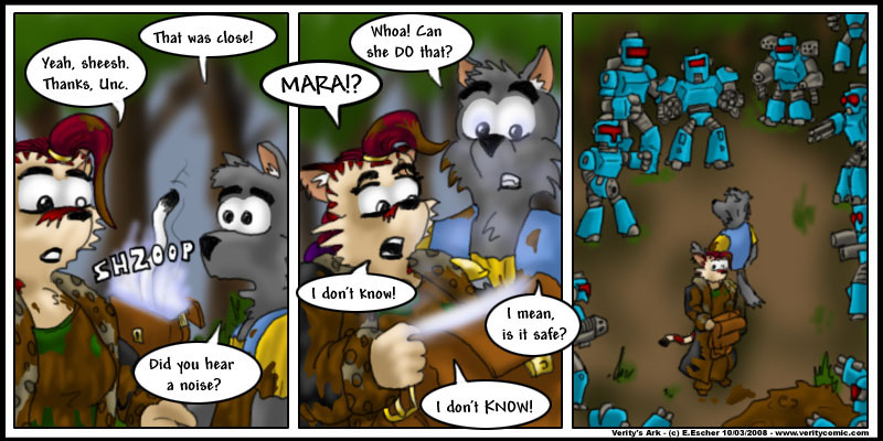 mara vanishes into the magic bag