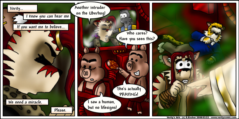 the goddess verity saves sabe and corobas