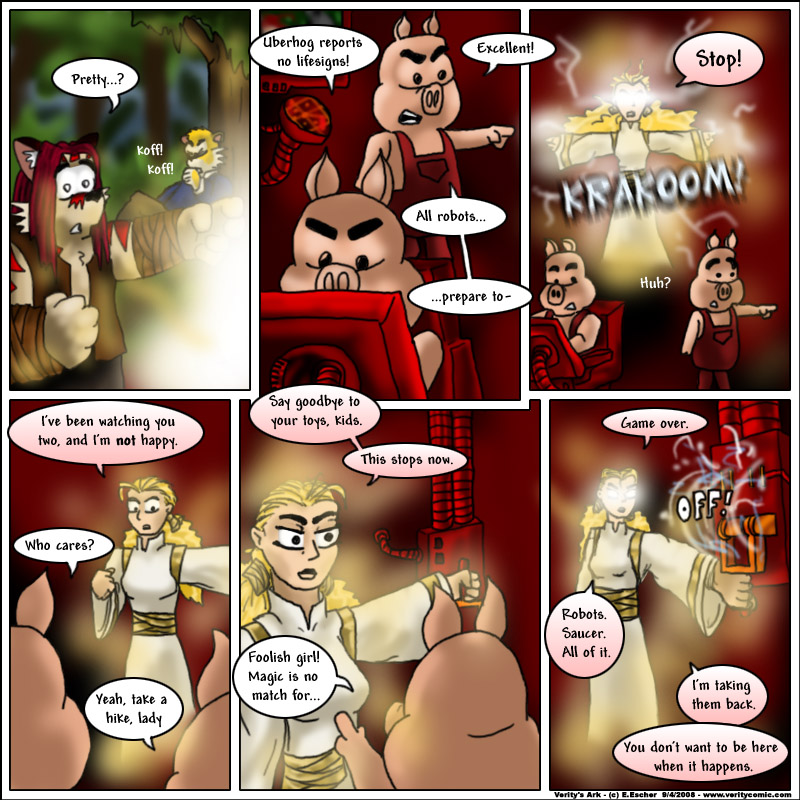 verity shuts down the piggies machine