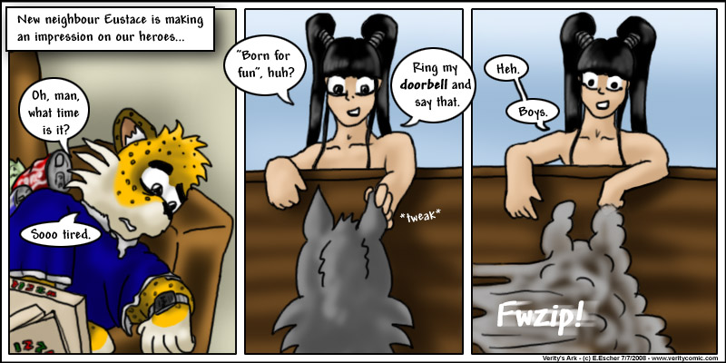 Sabe is tired, and Eustace makes Isegrim an offer