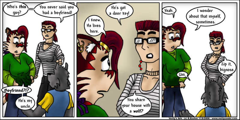 Ruby silences Isegrim with a glare