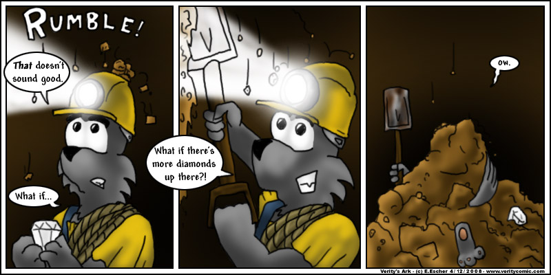 Isegrim get crushed by rocks