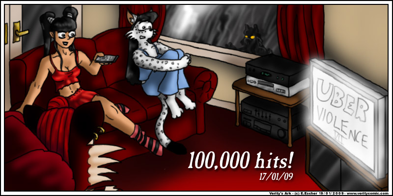 Girls night in watching scary movies