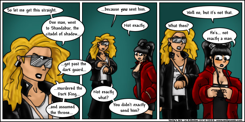 Eustace knows the dark kings secret