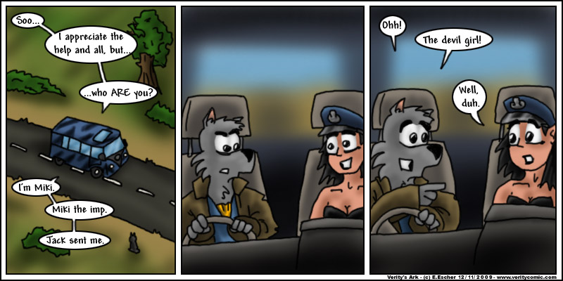 Miki introduces herself.