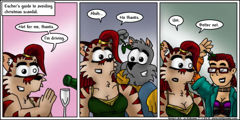 Escher's christmas party advice