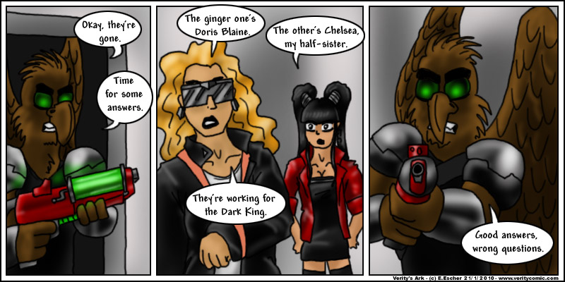 Larzuk wants answers