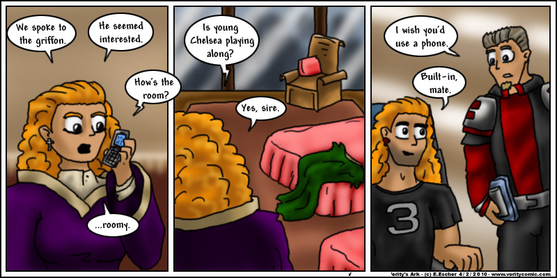 The Dark King phones his minions