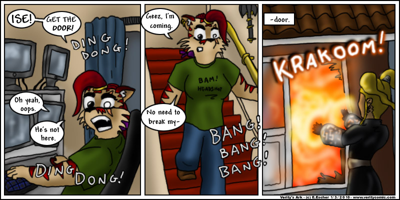 Chelsea blasts Eschers front door