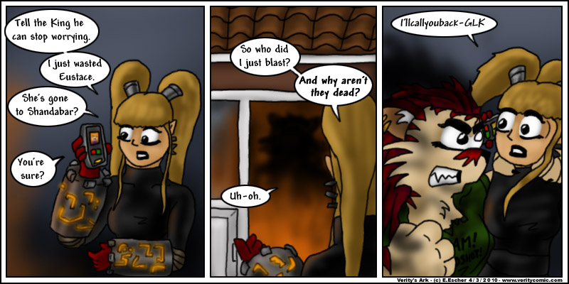 Escher survived the blast