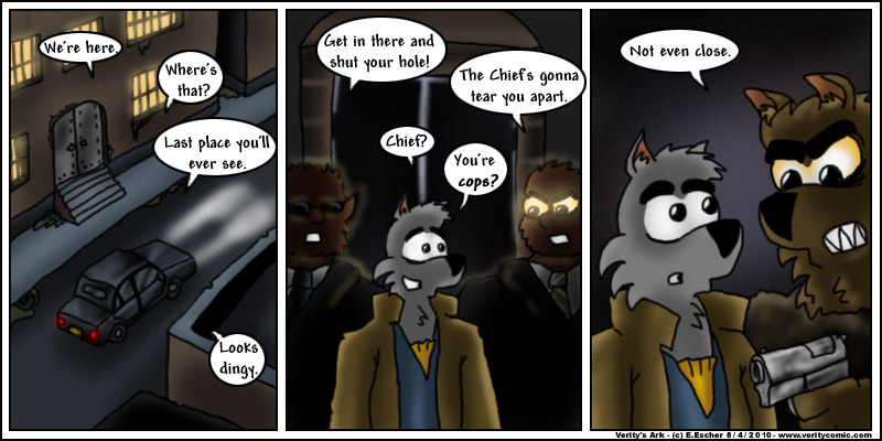 The bad guys are monsters! Literally!