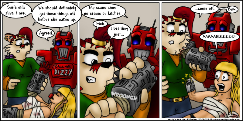 Escher removes Chelsea's forearm