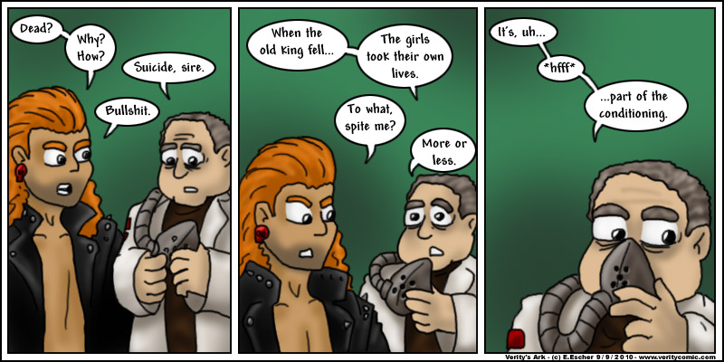 Benson has a confession