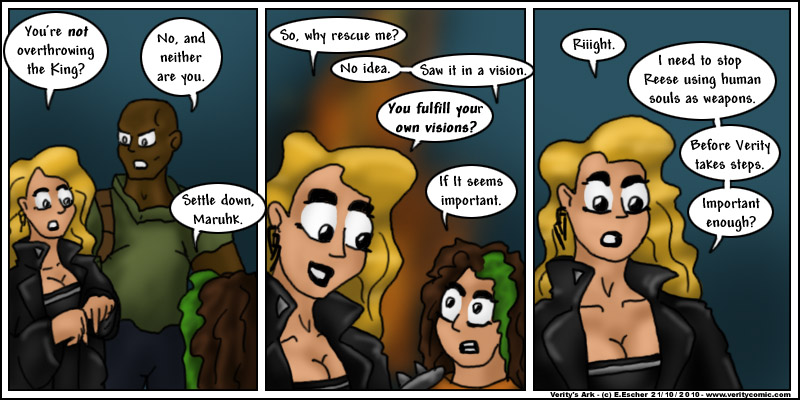 Eustace explains her motives