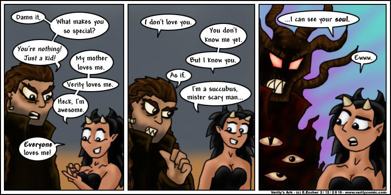 Miki looks into the killer's soul