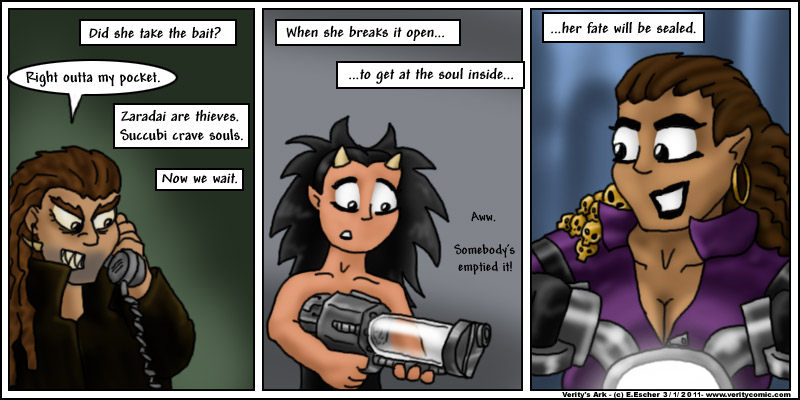 Taradesh ruins Miki's new toy