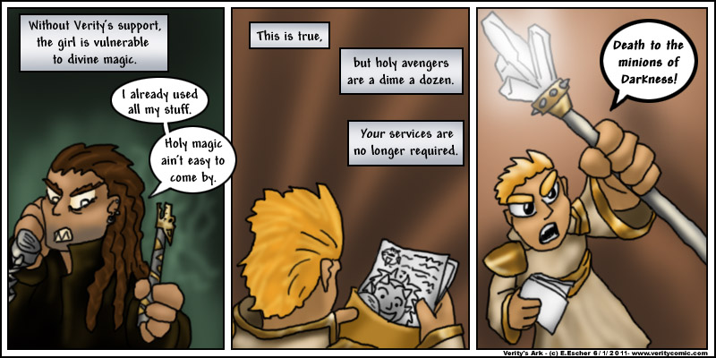 A Holy Avenger appears!