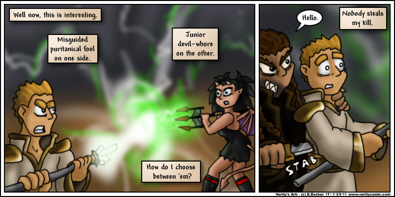 The killer chooses his target