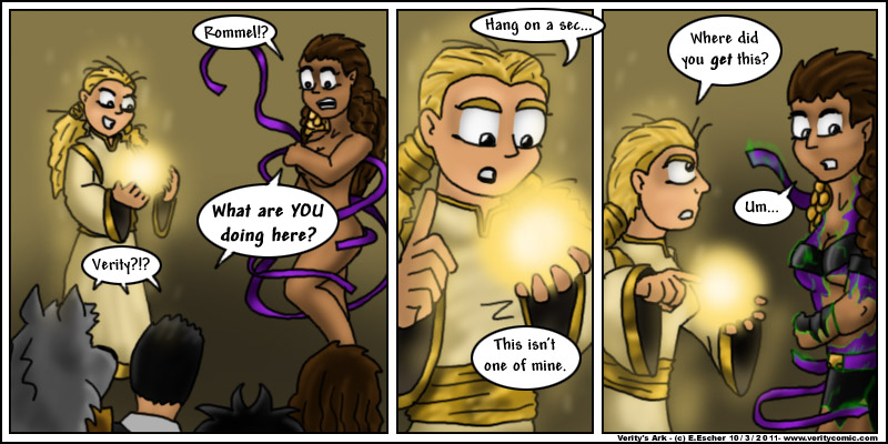 Verity is curious about the stolen soul