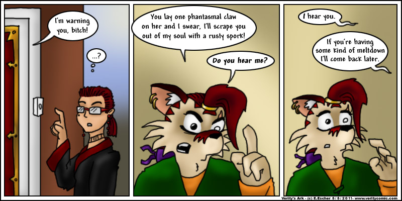 Ruby overhears madness