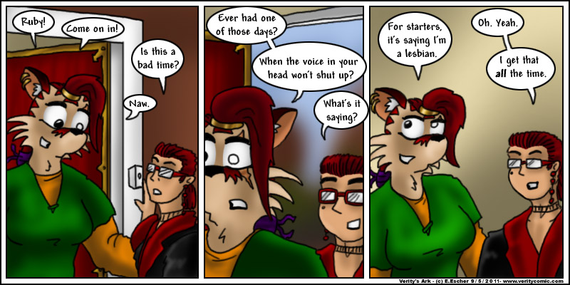 Escher invites Ruby in