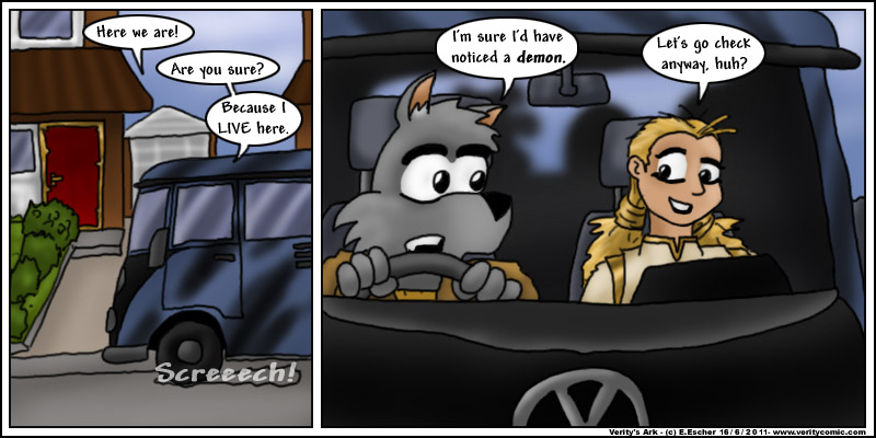 The battlebus arrives home