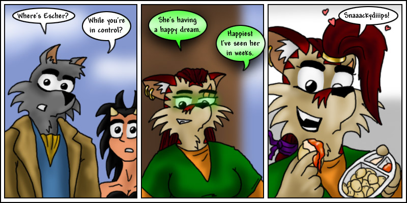 Escher is trapped in a lovely dream