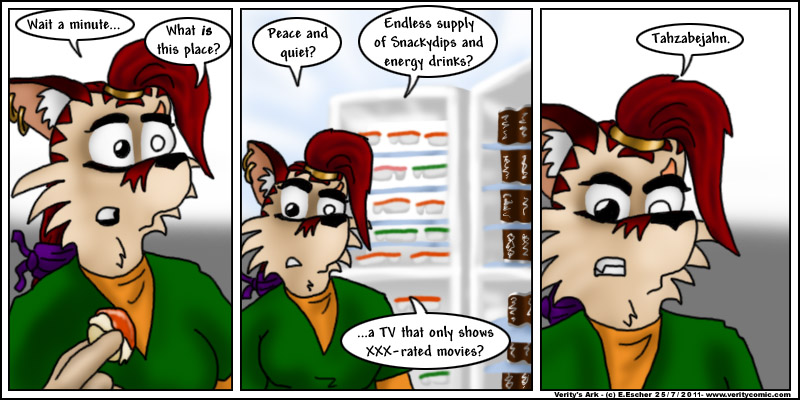 Escher realises she is dreaming