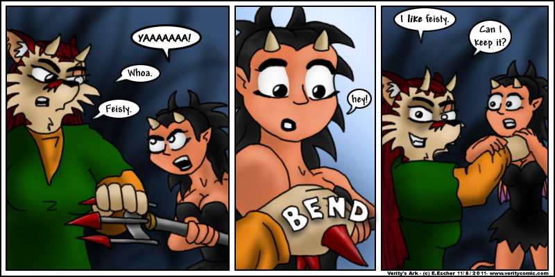 Miki attacks Tahzabejahn. Again.