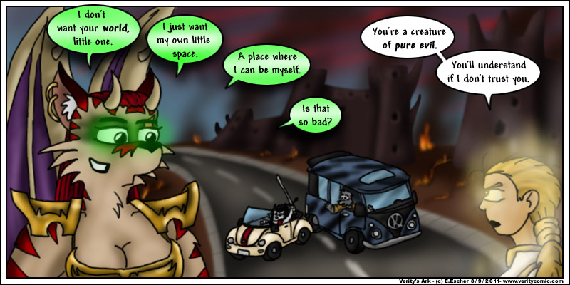 The demon wants her own land