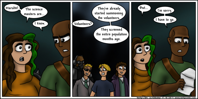 Rhonnie's best friend leaves