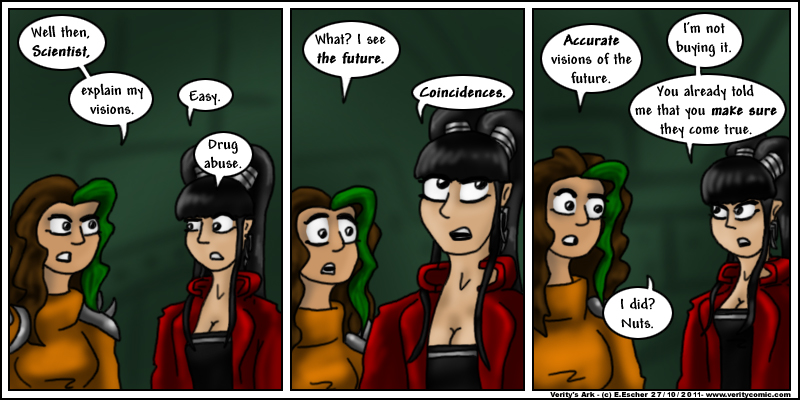 Eustace doesn't believe in magic